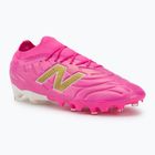 Încălțăminte de fotbal New Balance Tekela Team Low V5 FG pink heat/metallic gold/pink satin