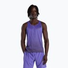 Tricou de alergare pentru bărbați New Balance Viz-Tech Singlet electric purple