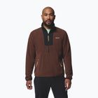 Bluză pentru bărbați Columbia Sequoia Grove Half Zip Fleece tobacco/black