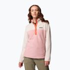 Bluză de damă Columbia Benton Springs 1/2 Snap eraser pink/dark stone/tuscan
