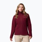 Bluză fleece pentru femei Columbia Fast Trek II rich wine