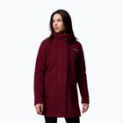Palton fleece pentru femei Columbia Panorama Long rich wine