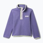 Bluză fleece pentru copii Columbia Halvetia II Half Snap Fleece stormwatch/lavender pearl