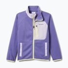 Bluză fleece pentru copii Columbia Fast Trek V Full Zip stormwatch/lavender pearl