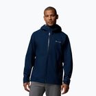 Geacă softshell pentru bărbați Columbia Trailborne 2.5L collegiate navy