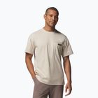Tricou pentru bărbați Columbia Echo Passage SS Crew dark stone