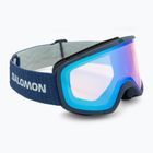 Ochelari de schi Salomon Aksium 2.0 dress blue/ml light blue