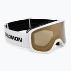 Ochelari de schi pentru copii Salomon Lumi Acces Jr white/flash gold