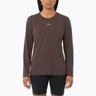 Longsleeve  pentru femei Salomon Shakeout Core coffe bean