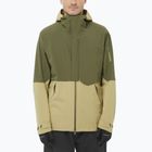 Geacă softshell pentru bărbați Salomon Outherpath Pro 2.5 l gray green/grape leaf