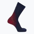 Șosete Salomon Gravel Crew deep blue/haute red