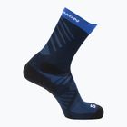 Șosete Salomon Aero Crew maritime blue/bluing/white