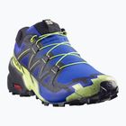 Încălțăminte de alergare pentru bărbați Salomon Speedcross 6 bluing/black/acid lime