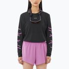Longsleeve de alergare pentru femei Salomon Shakeout Core deep black