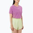 Tricou de alergare pentru femei Salomon Sense Aero SS Tee GFX iris orchid/acid lime