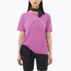 Tricou de alergare pentru femei Salomon Shakeout Core iris orchid