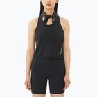 Tricou de alergare pentru femei Salomon Sense Aero Short Tank deep black