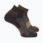 Șosete Salomon Evasion Ankle 2 pairs dark earth/walnut