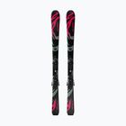Schiuri de coborâre pentru copii + legături Salomon QST Jr Black M + L6 GW black/neon punch