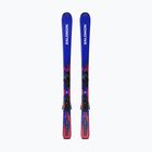 Schiuri de coborâre pentru copii + legături Salomon Equipe Jr M + L6 GW race blue/equipe red