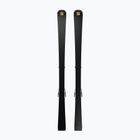Schiuri de coborâre pentru femei + legături Salomon S/Max N°12 + MI11 GW black/glitter