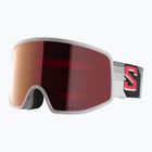 Ochelari de schi Salomon Sentry Pro Sigma S3 translucent frozen/sigma fire red