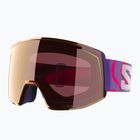 Ochelari de schi Salomon Skarn Prime Sigma S2+S1 ultra violet/sigma copper/sigma clear pink