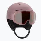 Cască de schi Salomon Osmo Dawn Pink/Flash Tonic/Orange