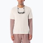 Tricou de alergare pentru bărbați Salomon Shakeout Core GFX SS Tee whisper white/pink frosting