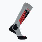 Șosete de schi Salomon S/Access light grey/black/fiery red