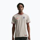 Tricou de fotbal pentru bărbați Nike England Academy Pro Pre-Match pewter grey/bright crimson