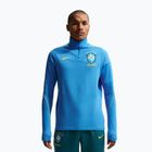 Bluză de fotbal pentru bărbați Nike Brazil Strike light photo blue/light menta/midwest gold