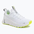 Încălțăminte de antrenament pentru femei Nike Free Metcon 6 white/volt/metallic silver