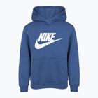 Bluză pentru copii Nike Club Fleece Hoodie mystic navy/white