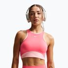 Sutien de antrenament Nike One Medium Support Sea coral/bleached coral/white