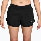 Pantaloni scurți de alergare pentru femei Nike One Dri-FIT 2IN1 black/white