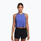 Tricou de alergare pentru femei Nike AeroSwift Dri-Fit ADV Cropped Tank Top off sapphire/black