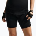 Pantaloni scurți pentru femei Nike One Maternity High-Waisted 8" black/white