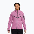 Bluză pentru femei  Nike Sportswear Tech Fleece Windrunner light magenta/black