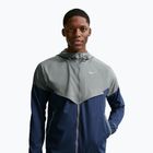 Geacă de alergare pentru bărbați Nike Impossibly Light Windrunner smoke grey/smoke grey/midnight navy