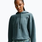 Bluză de antrenament pentru femei Nike Pro Therma-Fit Hoodie mineral slate/white