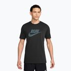 Tricou de alergare pentru bărbați Nike Dri-Fit Running black/mineral slate