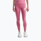 Colanți de alergare pentru femei Nike Tempo Swoosh Run High-Waisted 7/8 peony/white