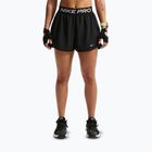 Pantaloni scurți de antrenament pentru femei Nike Pro 2in1 black/white