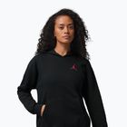 Bluză damă Nike Jordan Fleece Hoodie black/gym red