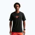 Tricou de alergare pentru bărbați Nike AeroSwift Dri-Fit black/bright crimson