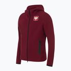 Bluză de fotbal pentru bărbați Nike Tech Fleece Poland Full Zip Hoodie team red
