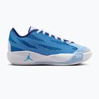 Încălțăminte de baschet pentru copii Nike Jordan Luka 77 GS Jr white/signal blue/psychic blue