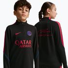 Bluză de fotbal pentru copii Nike Paris Saint-Germain Strike Dri-Fit Soccer Knit Drill Top black/global red/global red