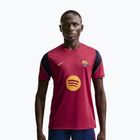 Tricou de fotbal pentru bărbați Nike FC Barcelona Strike Soccer Dri-Fit noble red/blackened blue/mineral yellow